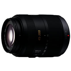 Panasonic H-FS045200E 45-200mm f4.0-5.6 ASPH Mega O.I.S Telephoto Zoom Lens